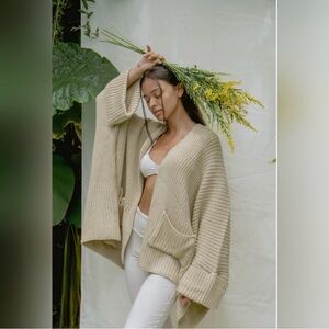 Indigo Luna Tula poncho sweater